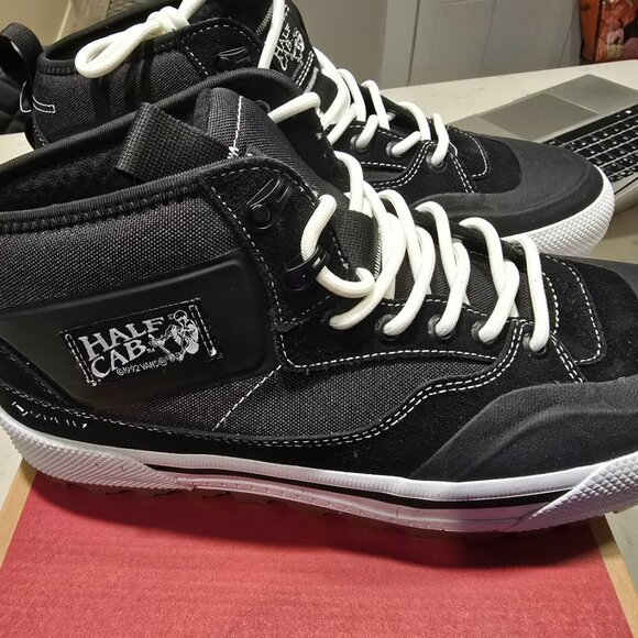 Vans Half Cab MTE 3 Gore Tex Black White Mid Hiking Trail Boots Shoes Size 10 - Picture 6 of 15